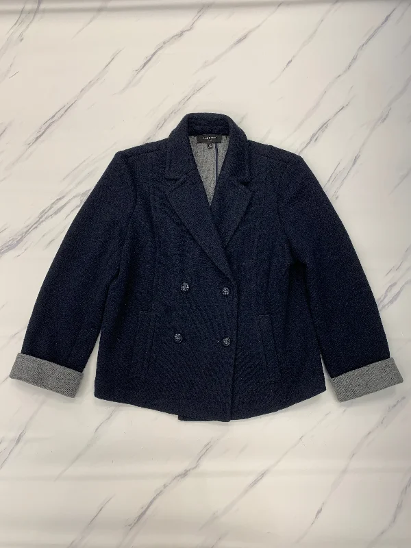 Blazer By Talbots In Blue, Size: 14p Women's Elegant Suit
