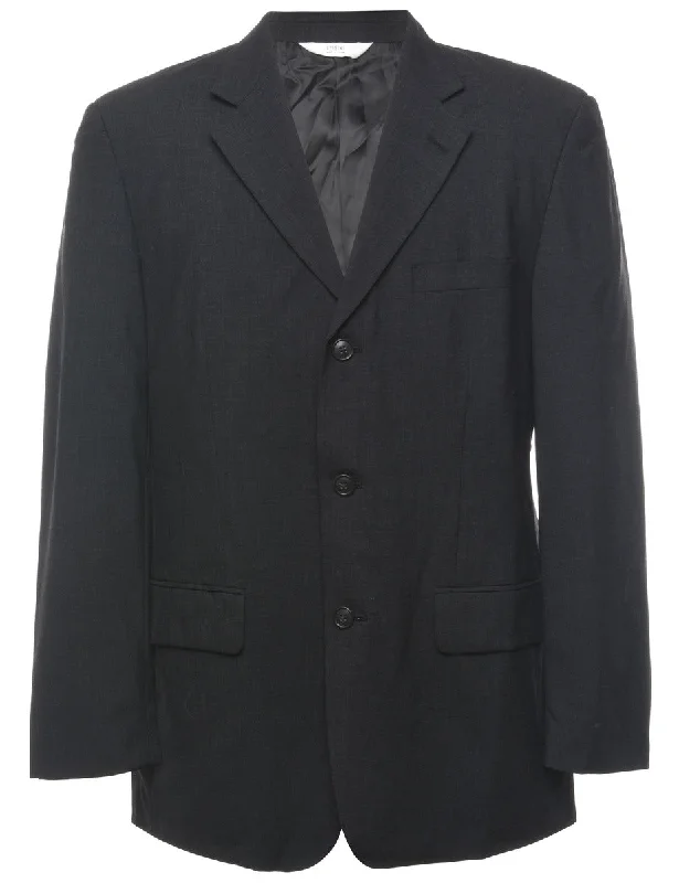 Button Front Blazer - L Women's Brand Blazer