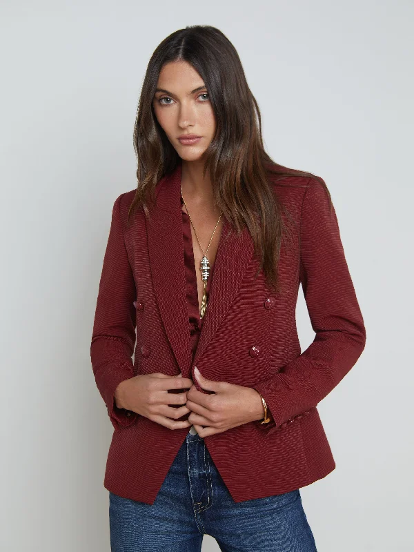 Kenzie Blazer Women's Leather Blazer