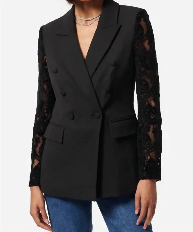 Lucero Blazer In Black Women's Trendy Jacket