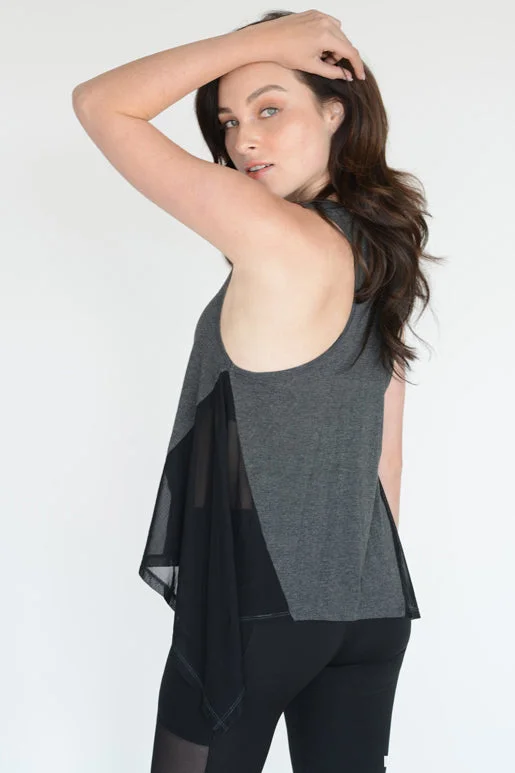 Active Asymmetric Hem Tank Top long tank top