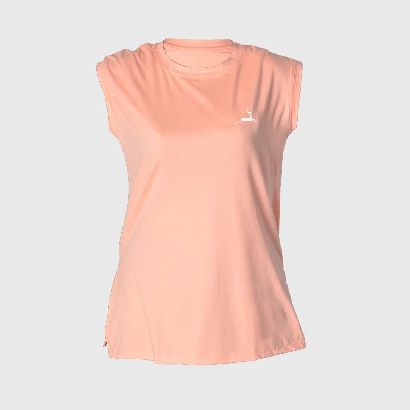 DOE High-Tech Side Split Tank Top lemon yellow tank