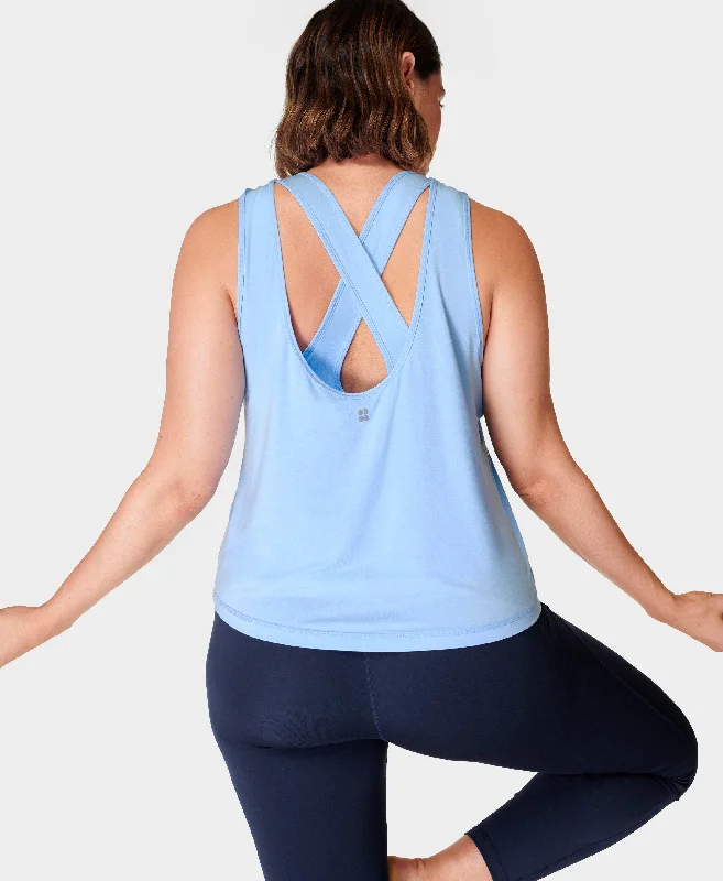 Double Up Tank Sb9082 Filter-Blue print tank top