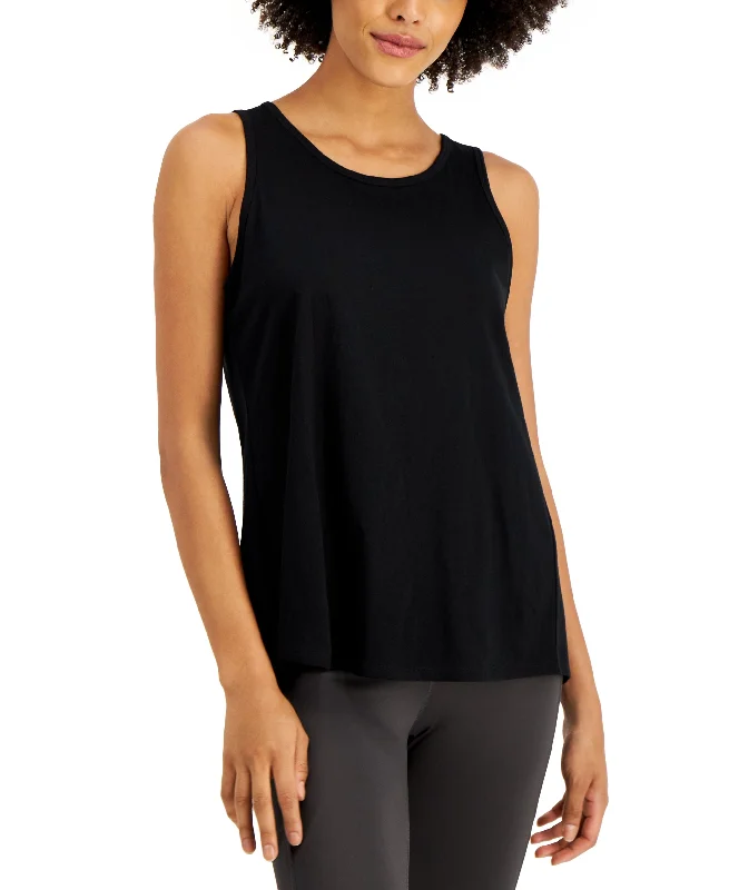 ID Ideology Tie Back Tank Top slim fit tank