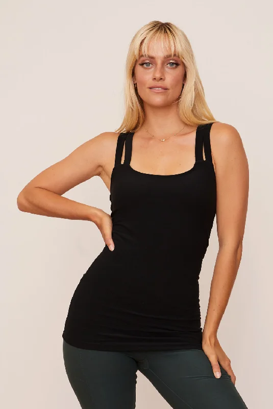 Onyx Double Cross Tank high neck tank
