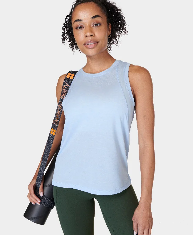 Soft Flow Studio Tank Sb9666 Breeze-Blue yoga tank top