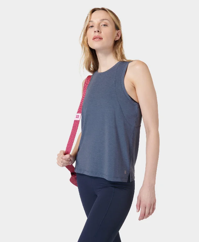 Soft Flow Studio Tank Sb9666 Endless-Blue workout tank top