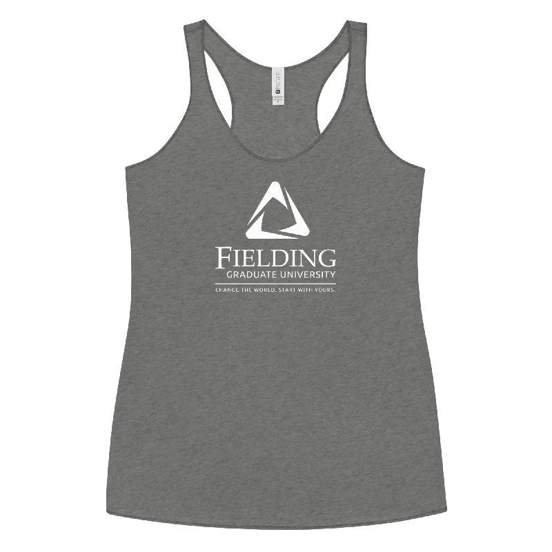 Tank - Women's Racerback | Fielding Logo cutout tank top