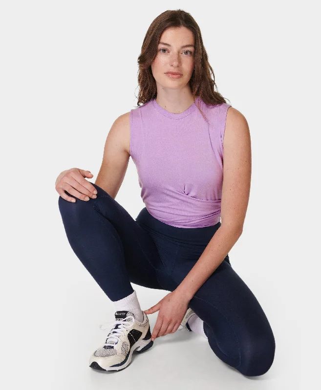 Wrap Front Tank Sb9921 Prism-Purple beige tank top