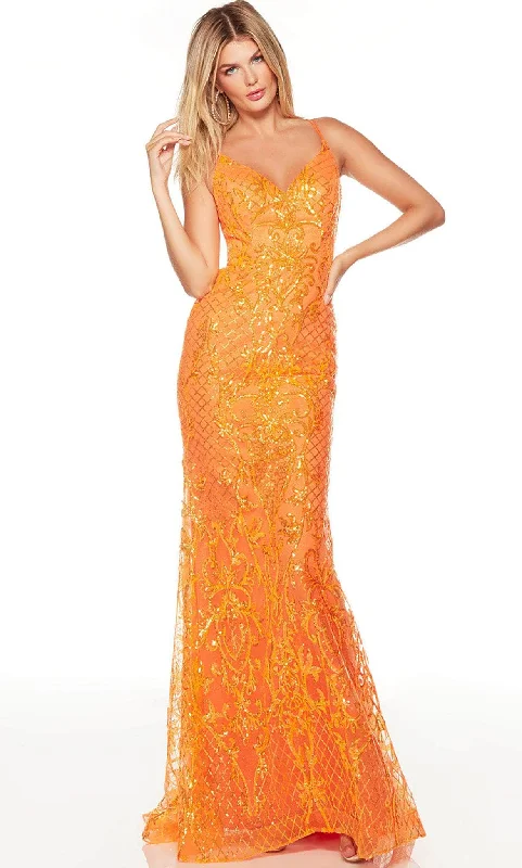 Alyce Paris 61330 - Strappy Back Sequin Prom Gown