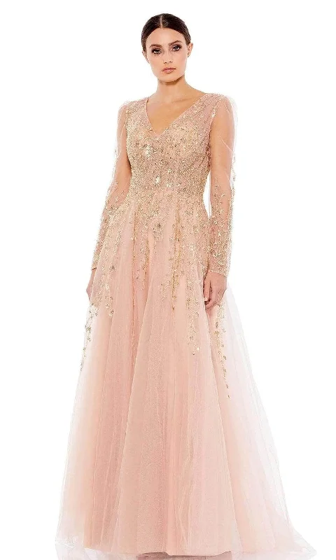 Mac Duggal - 20295 V-Neck A-Line Dress